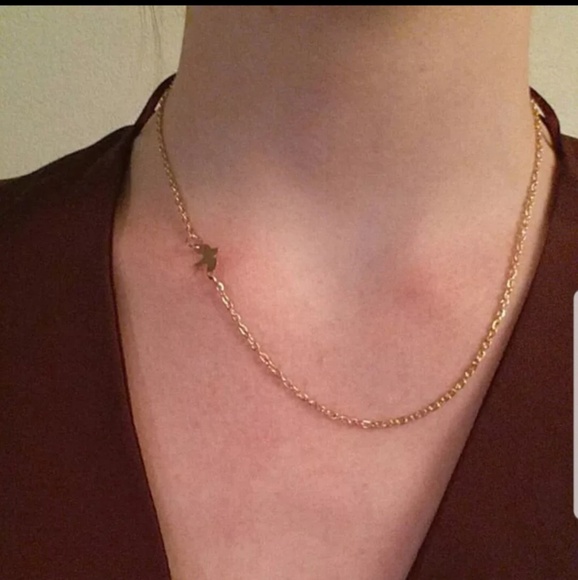 *Kayla* Sweet Bird gold Chain - Picture 3 of 4